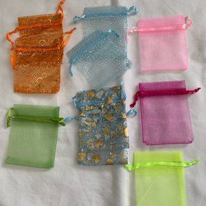 NEW Set of 20 Organza Gift Bags